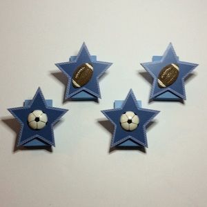 Lamb and Ivy quilt clips 2 football 2 soccer